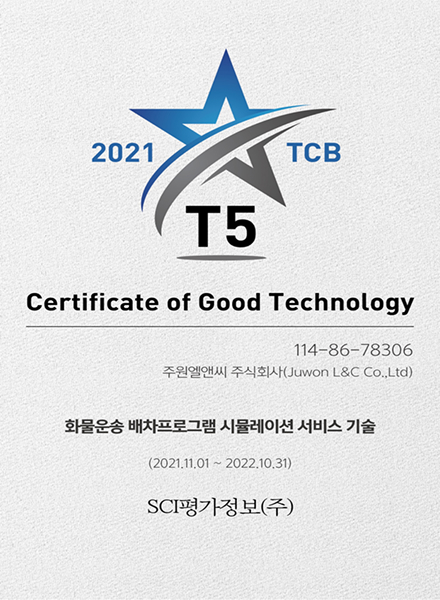 Certificate of Good Technology